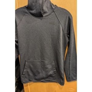 Mens medium The North Face Logo gray Cotton/Poly Hoodie sports lightweight no‎